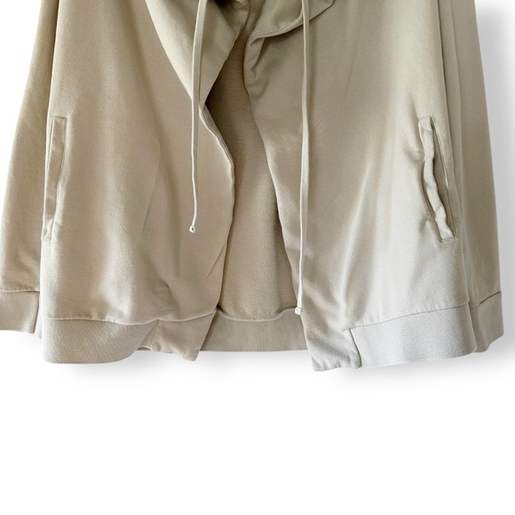 All Saints Brooke Knit Jacket Sz M Womens Snap Hood Open Cardigan Oversized - Picture 4 of 13